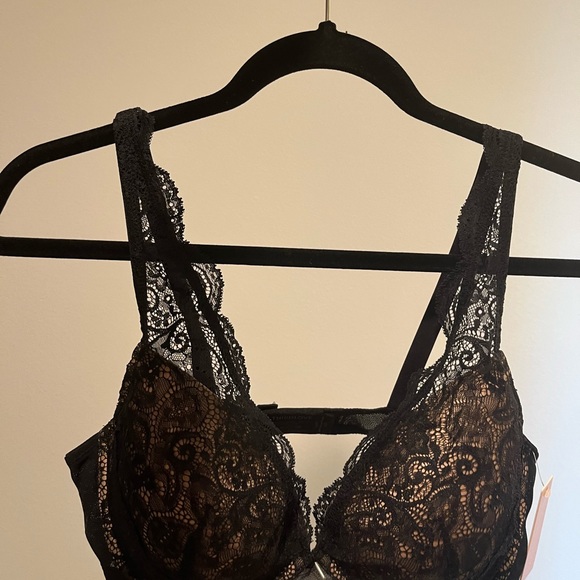 ThirdLove 36D Lace Contour Plunge Bra - Picture 3 of 6